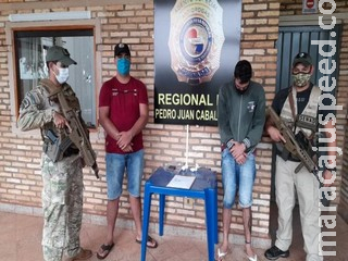 Dois brasileiros são presos durante `delivery´ de cocaína na fronteira